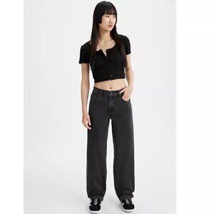 Levi's Baggy Dad Jeans - Black - 25